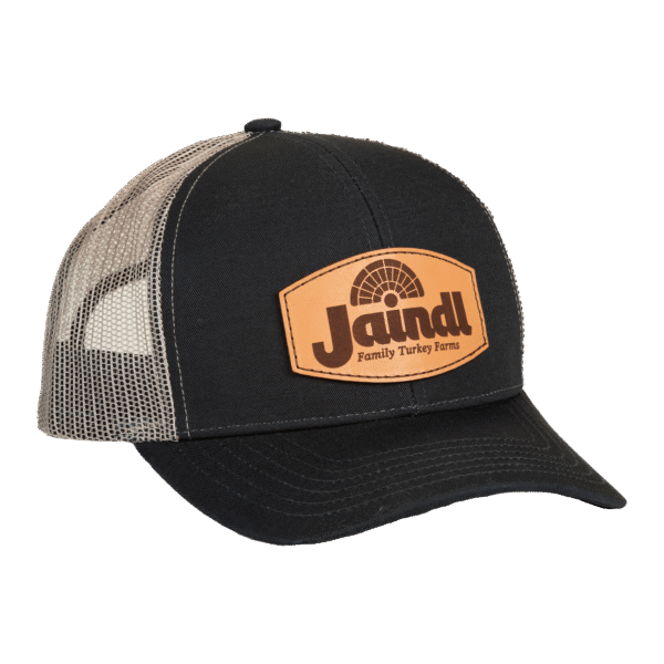 Jaindl Leather Patch Black Hat