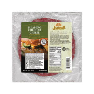 Jalapeño & Cheddar Turkey Burger